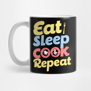 Eat sleep cooking repeat | cooking lover Mug